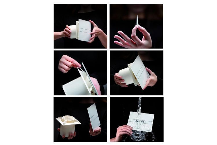 Накладной вентилятор Cata E 100 (PIR) Sensor (Таймер, Датчик движения)