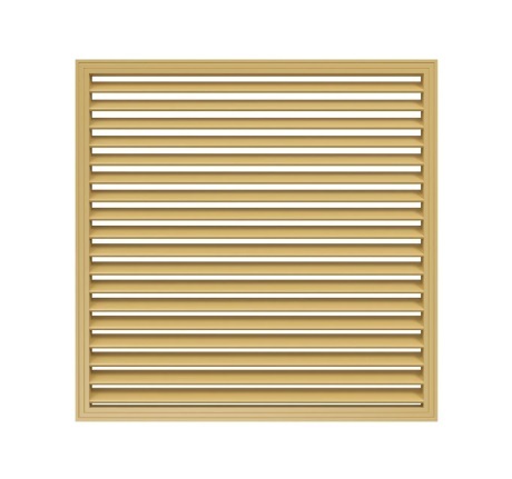 Решетка радиаторная ERA 600х600мм бежевая П6060Р беж (5 штук)