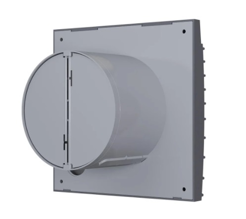 Вентилятор накладной ERA DiCiTi SILENT 5C dark gray metal d125