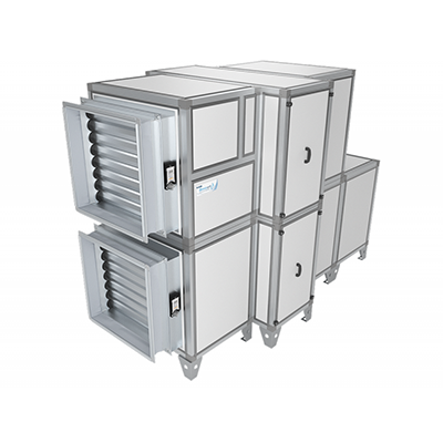 Приточно-вытяжная установка Breezart 10000 Aqua RR F (без стоимости смесит. узла)