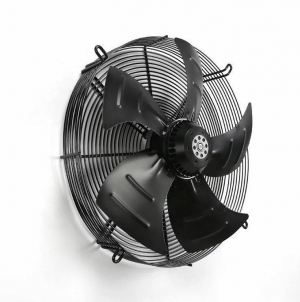 Осевой вентилятор с защитной решеткой Ровен YWF(K)4D-500-Z (Axial fans) всасывание