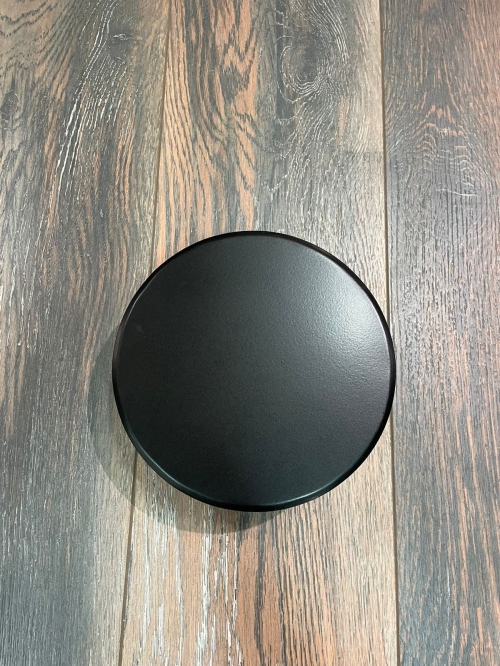 Диффузор стальной приточно-вытяжной FoZa PV-125 Черный матовый RAL9005