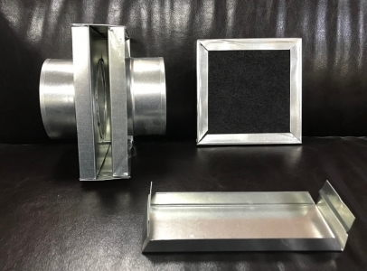 Кассетный угольный фильтр d 400мм