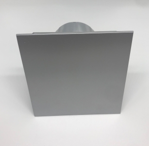 Накладной вентилятор Cata E 100 GST Silver Matte (Premium Limited Edition) (таймер) + обратный клапан