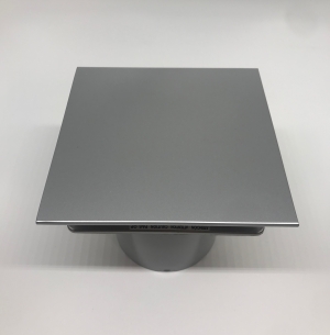 Накладной вентилятор Cata E 100 GST Silver Matte (Premium Limited Edition) (таймер) + обратный клапан