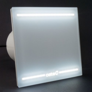 Накладной вентилятор Cata E 100 GLT Light (LED подсветка, Таймер)