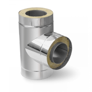 Сэндвич тройник Т-образный 150/230 (цинк 0,5 / цинк 0,5)