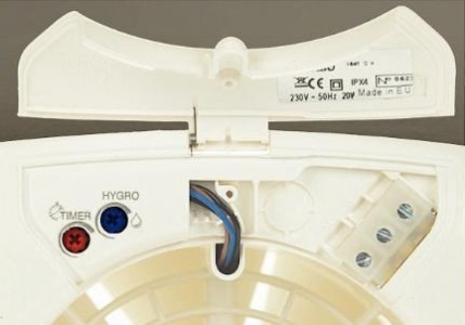 Накладной вентилятор Cata X-Mart 10 inox Hygro (Таймер, Датчик влажности)