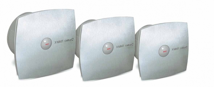 Вентилятор накладной Cata X-Mart 12 Matic inox