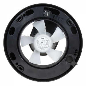 Вентилятор накладной PAX Norte Black (таймер, датчик влажности, программируемый, Bluetooth управление)