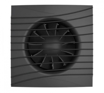 Вентилятор накладной ERA DiCiTi SILENT 4C Matt Black d100