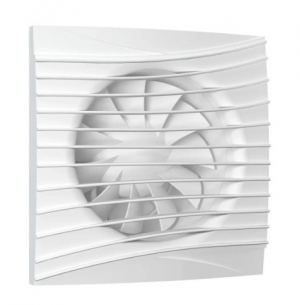 Вентилятор накладной ERA DiCiTi SILENT 5C Matt White d125